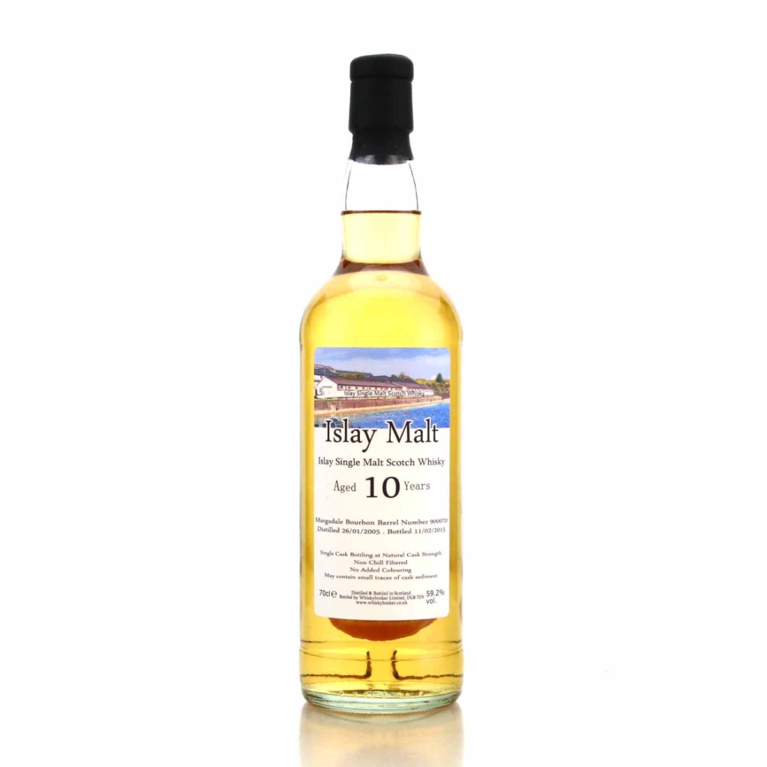 Islay Single Malt 2005 Whisky Broker 10 Year Old / 59.2%