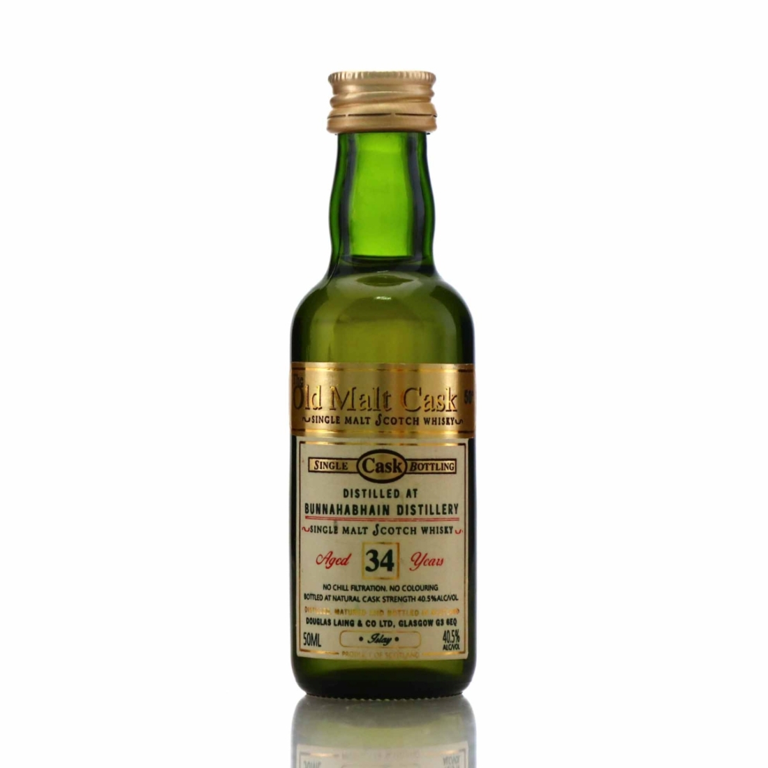 Bunnahabhain 34 Year Old Douglas Laing Miniature