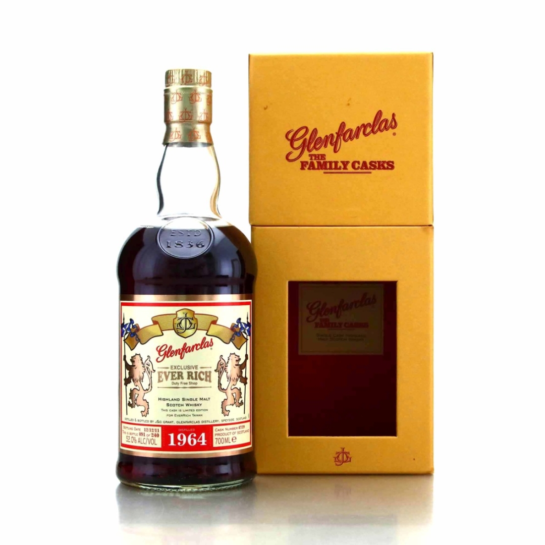 Glenfarclas 1964 Family Cask #4729 / Ever Rich