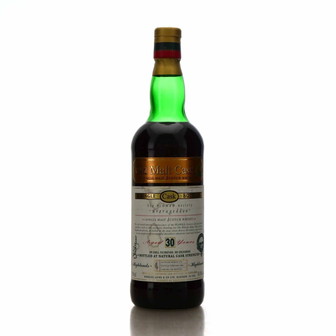 Brora 1972 Douglas Laing 30 Year Old 75cl / The Plowed Society 'Brorageddon'