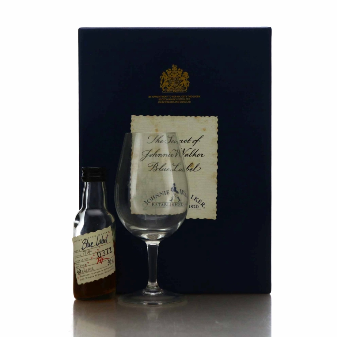 Johnnie Walker Blue Label Lot 71A Miniature Trade Gift Set