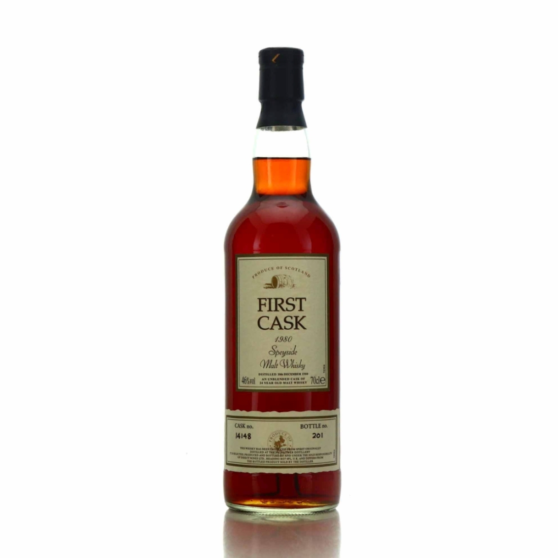 Inchgower 1980 First Cask 24 Year Old #14148