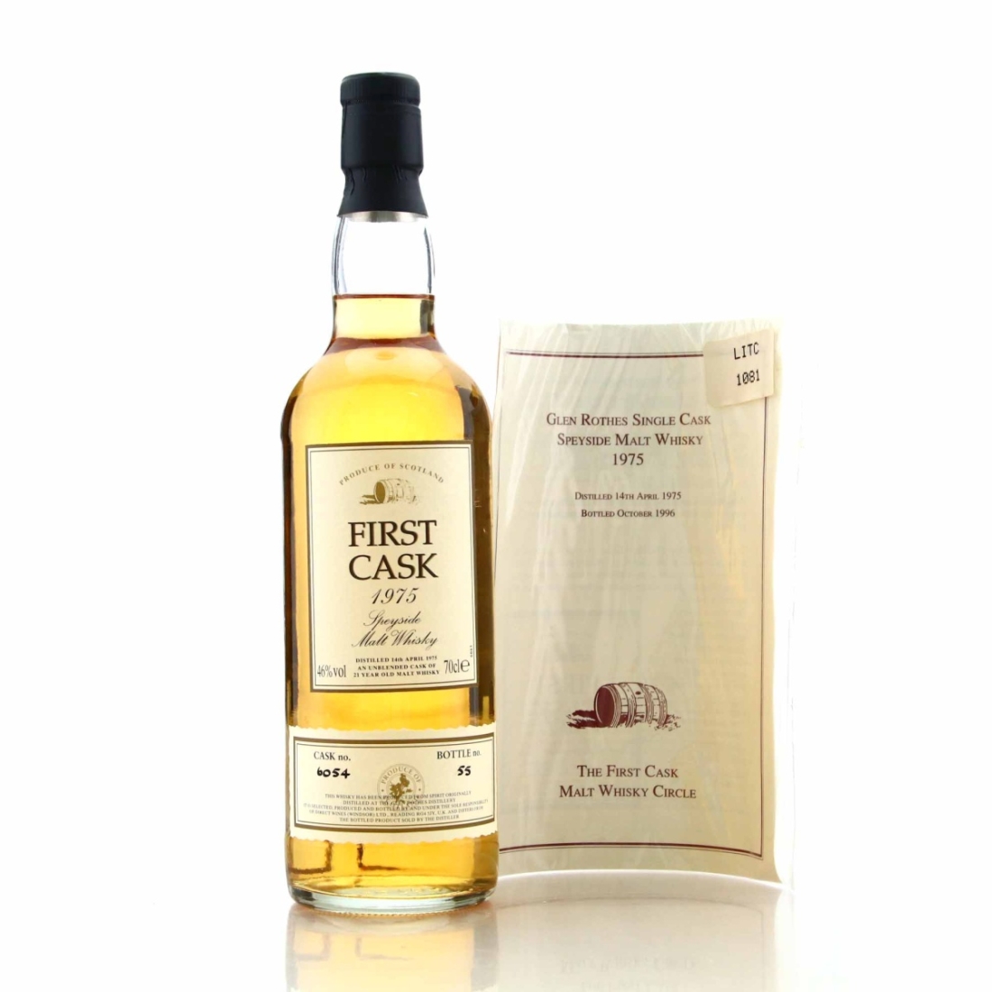 Glenrothes 1975 First Cask 21 Year Old #6054