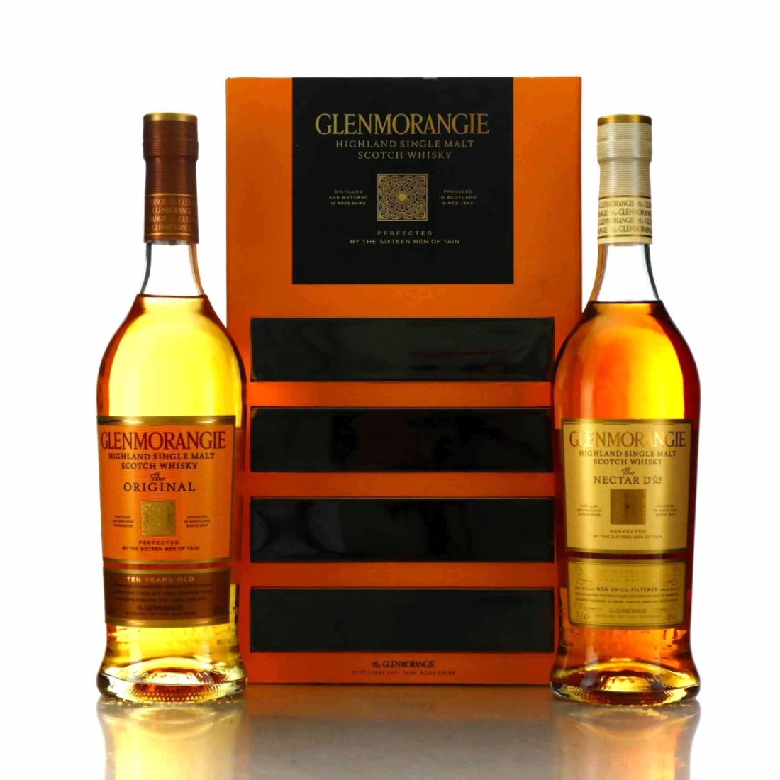 Glenmorangie 10 Year Old The Original & Nectar D'Or Gift Pack 2 x 70cl