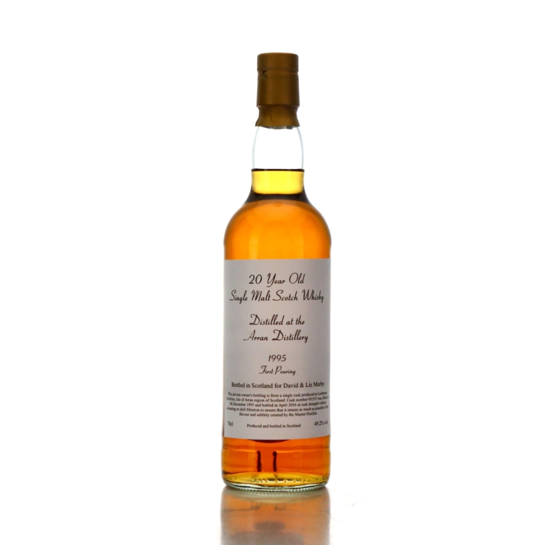Image for Arran 1995 First Pouring 20 Year Old