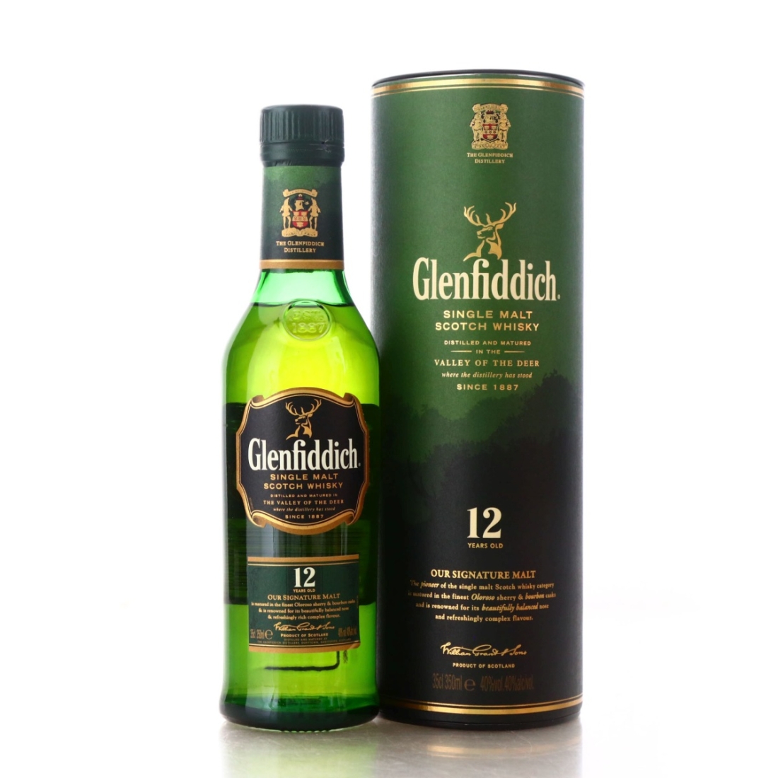 Glenfiddich 12 Year Old Signature Malt 35cl pre-2014