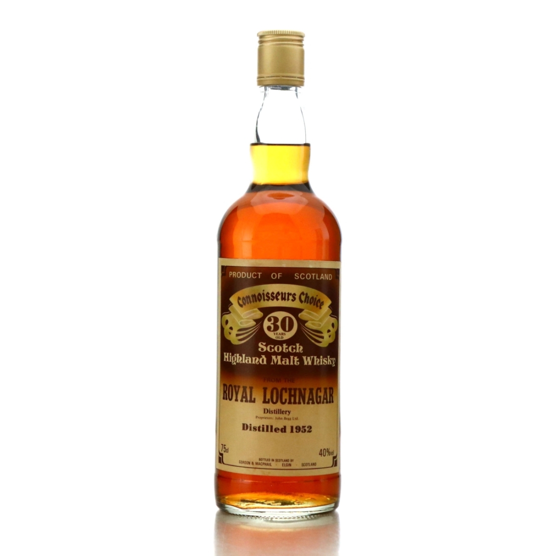 Royal Lochnagar 1952 Gordon and MacPhail 30 Year Old