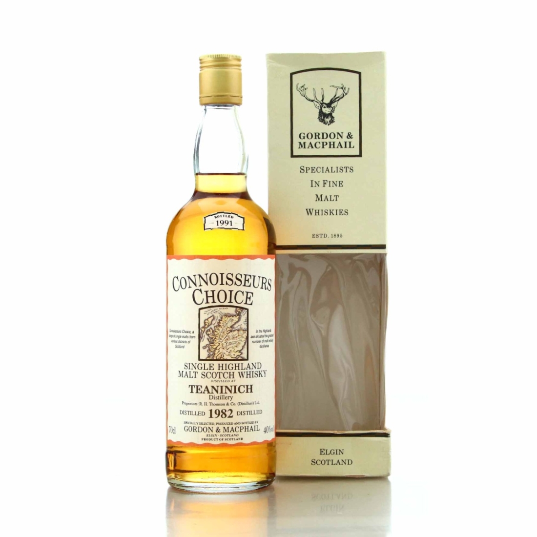 Teaninich 1982 Gordon and MacPhail bottled 1991