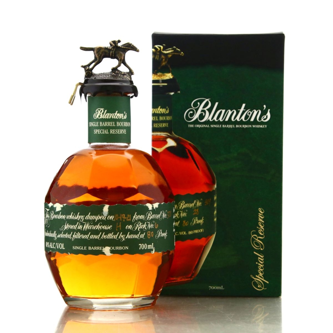 Image for Blanton's Single Barrel Special Reserve dumped 2021 70cl