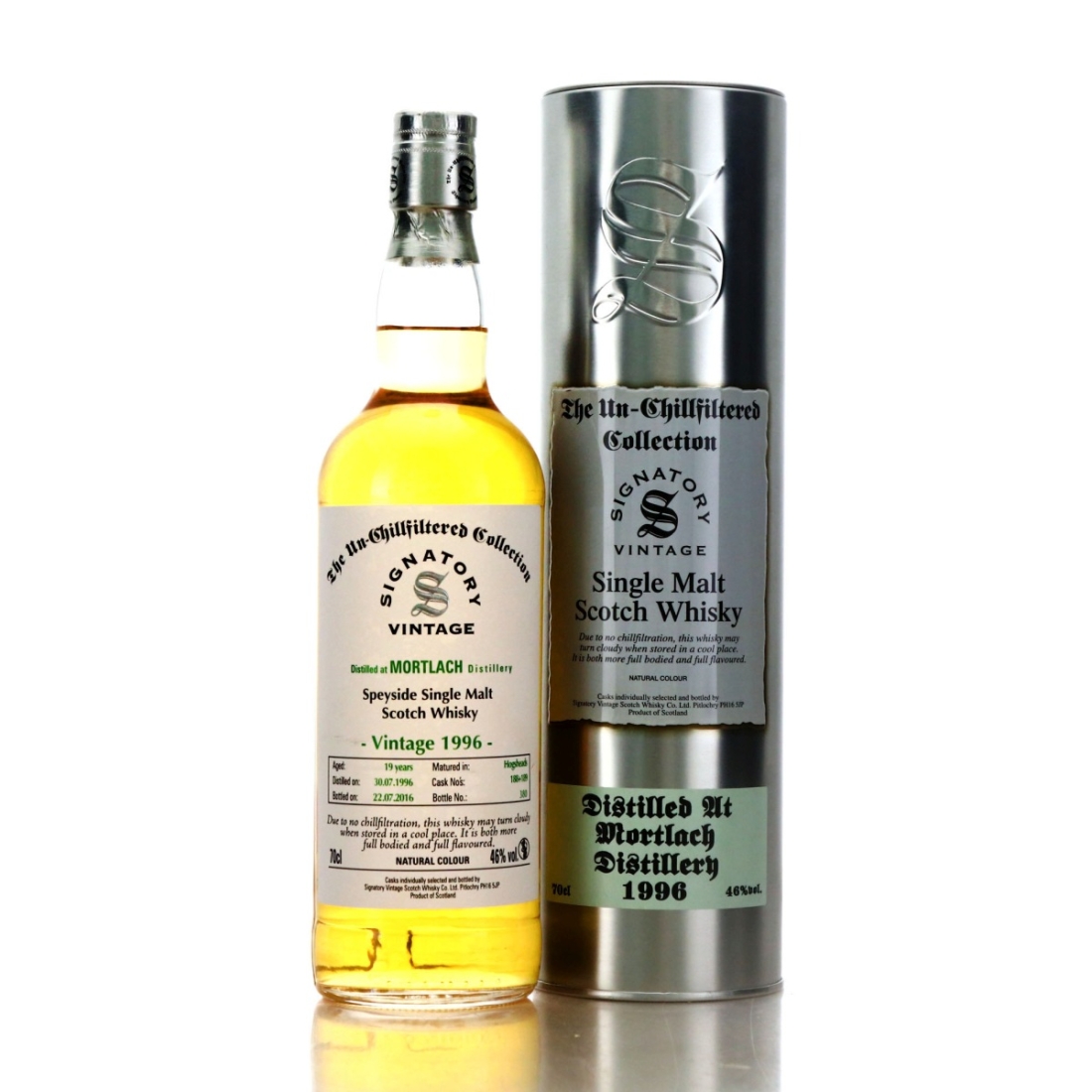 Mortlach 1996 Signatory Vintage 19 Year Old