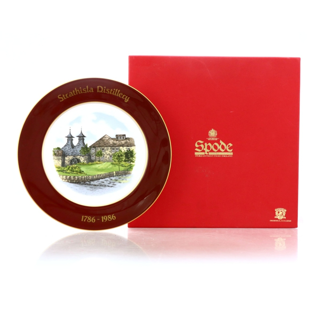 Strathisla Bicentenary Spode Plate