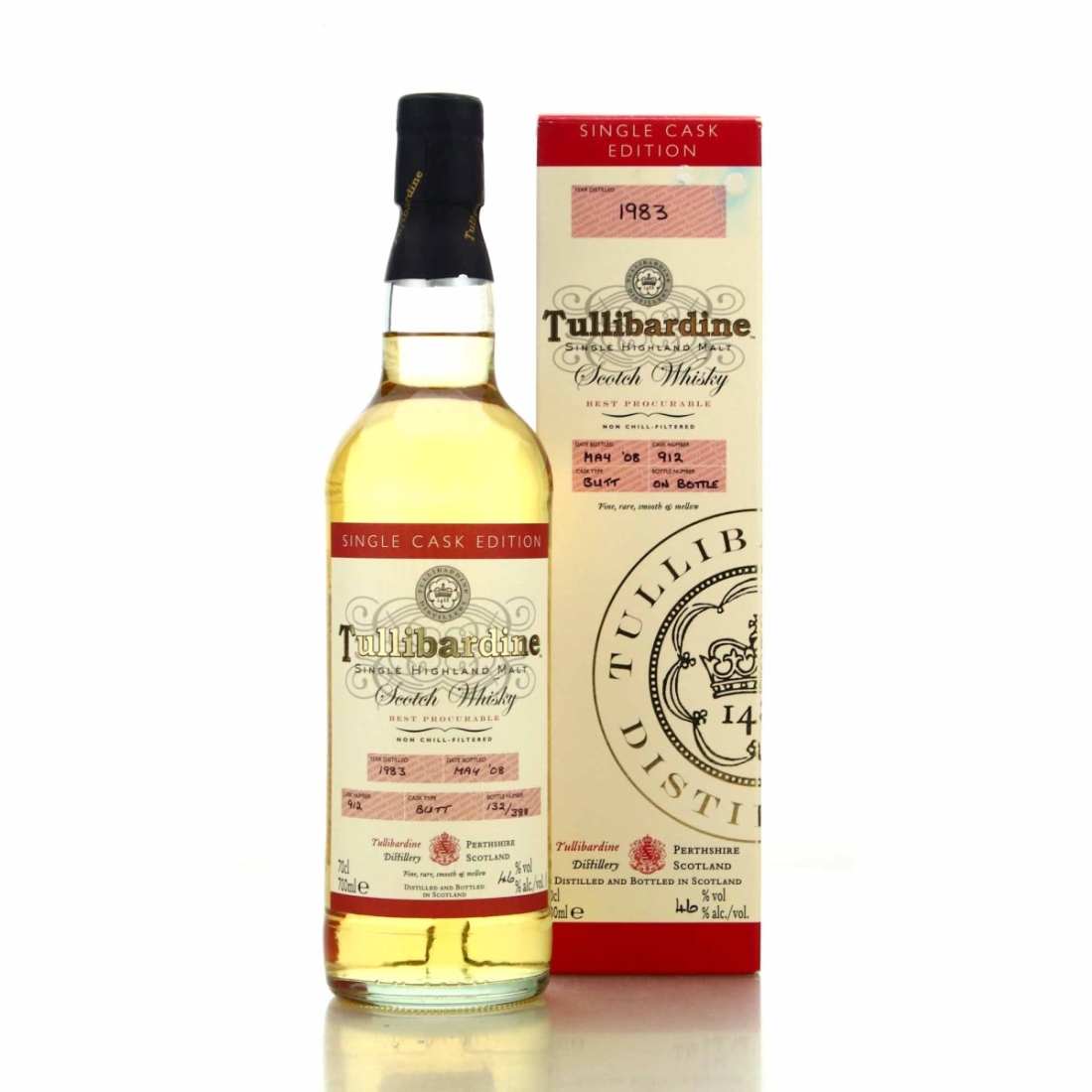 Tullibardine 1983 Single Cask #912 / Waldhaus Am See Double Anniversary