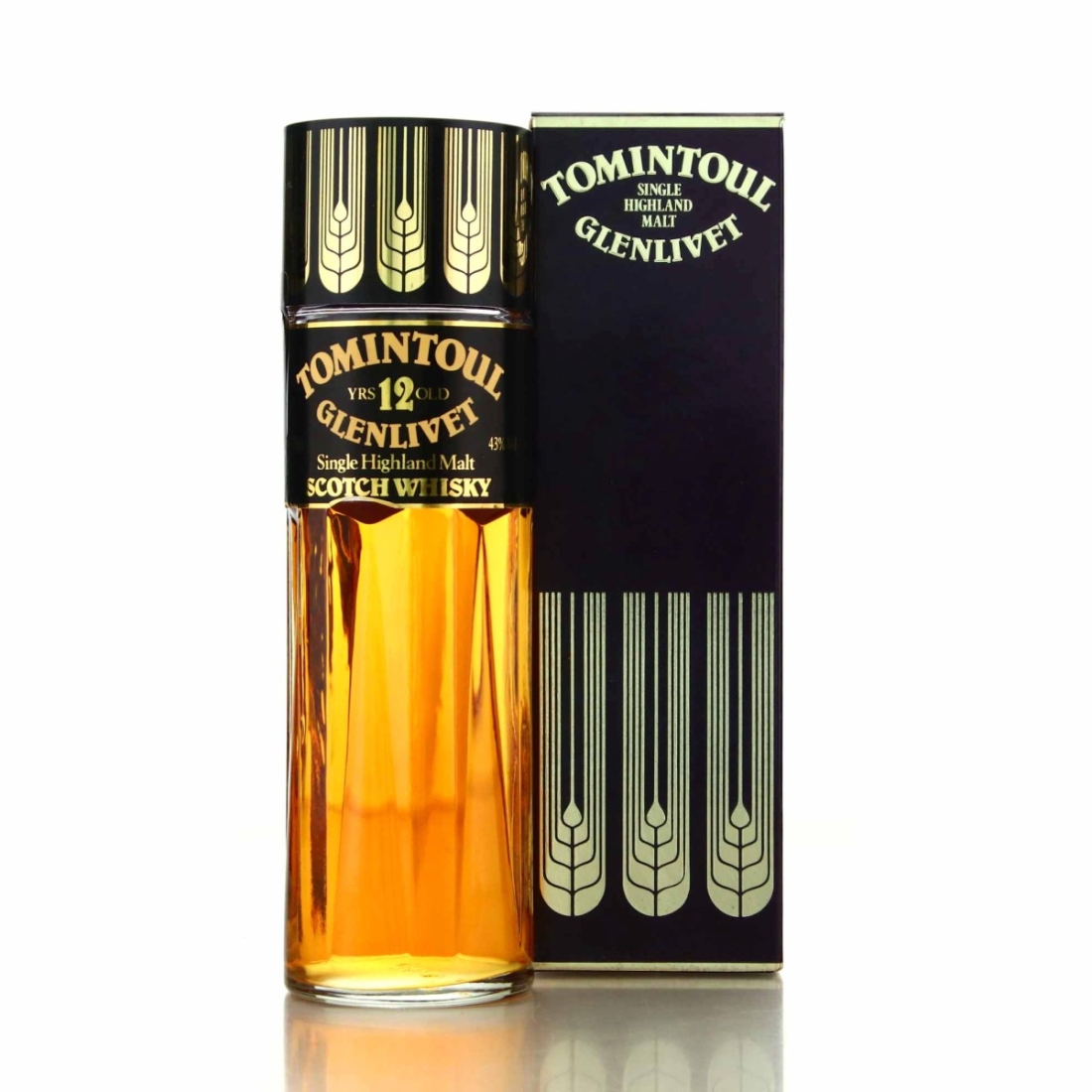 Tomintoul 12 Year Old Perfume Bottle 1990s