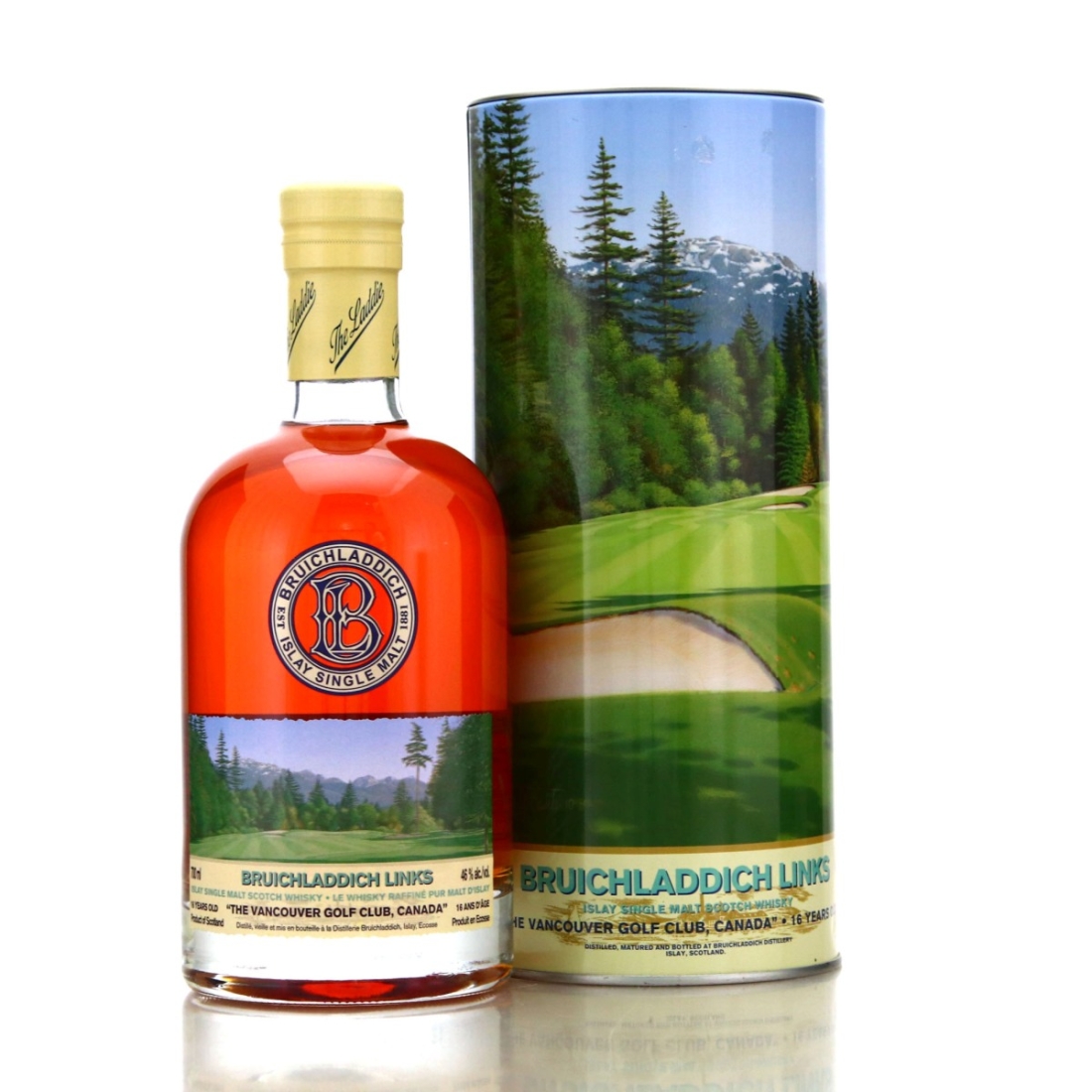 Bruichladdich Links 16 Year Old / Vancouver Golf Club - Signed by Jim McEwan