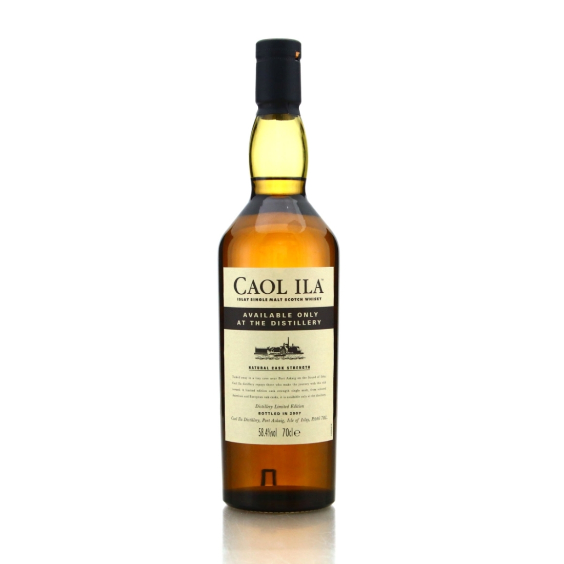 Caol Ila Natural Cask Strength 2007 / Distillery Shop