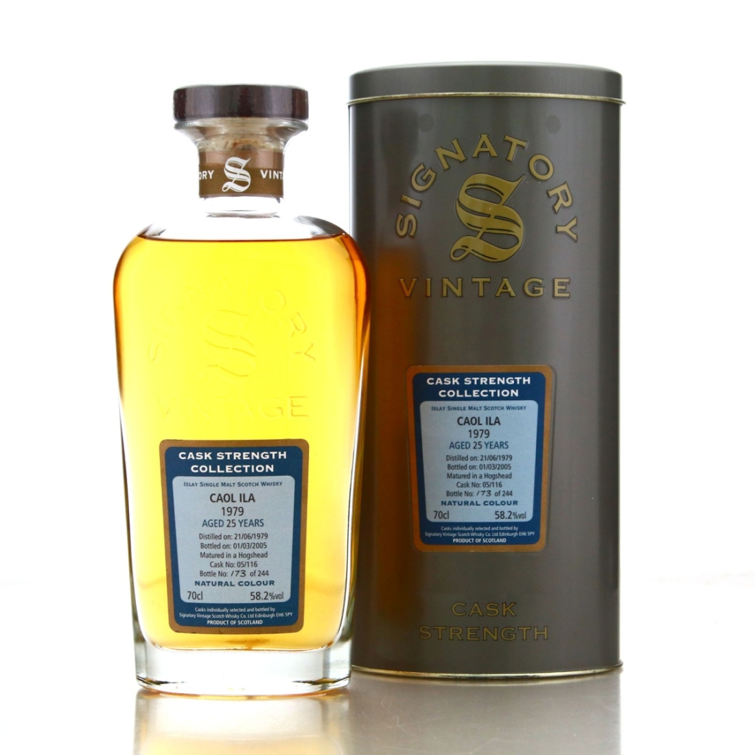 Caol Ila 1979 Signatory Vintage 25 Year Old Cask Strength