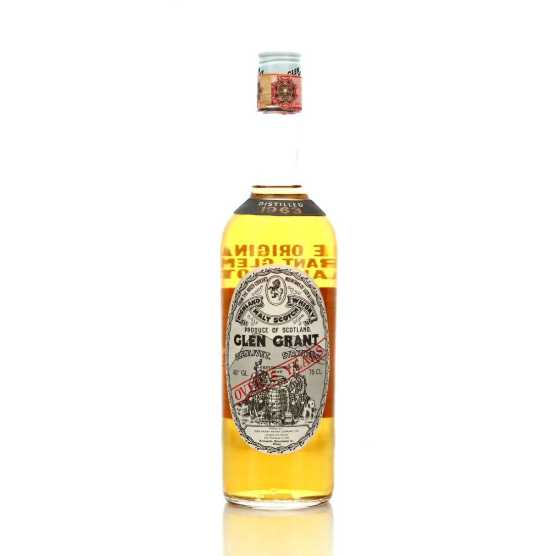 Glen Grant 1963 5 Year Old / Giovinetti Import