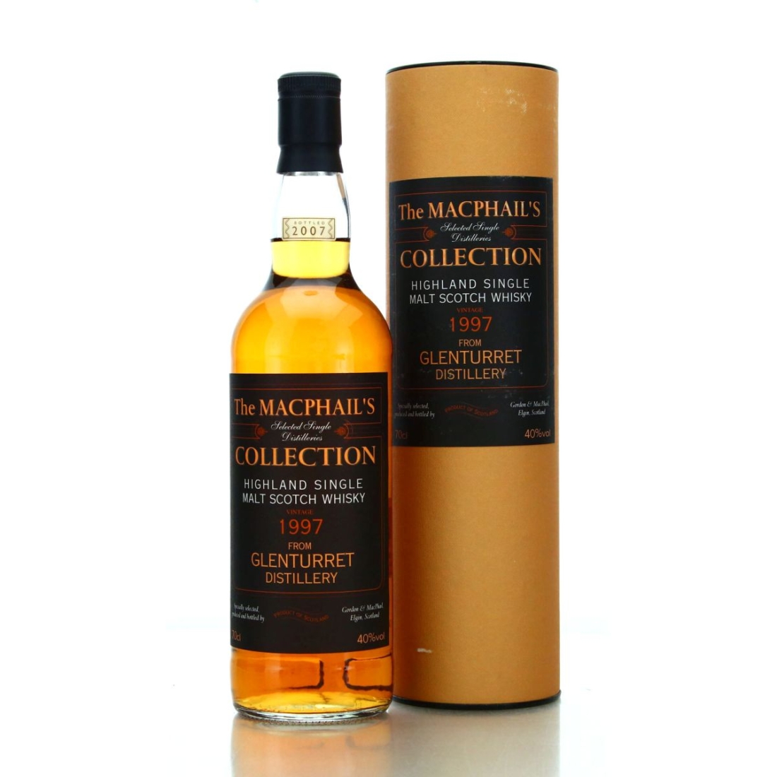 Glenturret 1997 Gordon and MacPhail bottled 2007