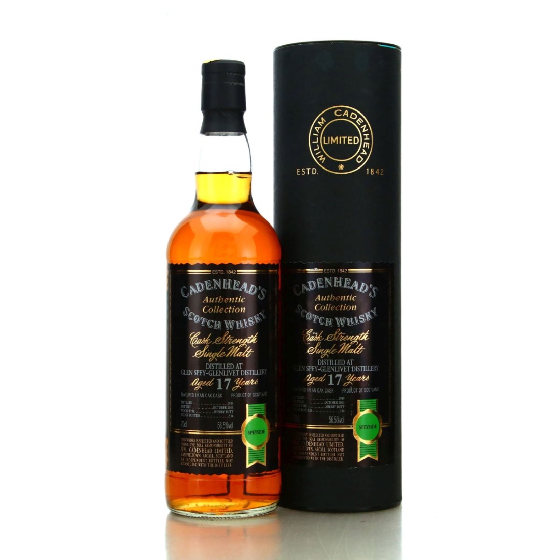 Glen Spey 1985 Cadenhead's 17 Year Old