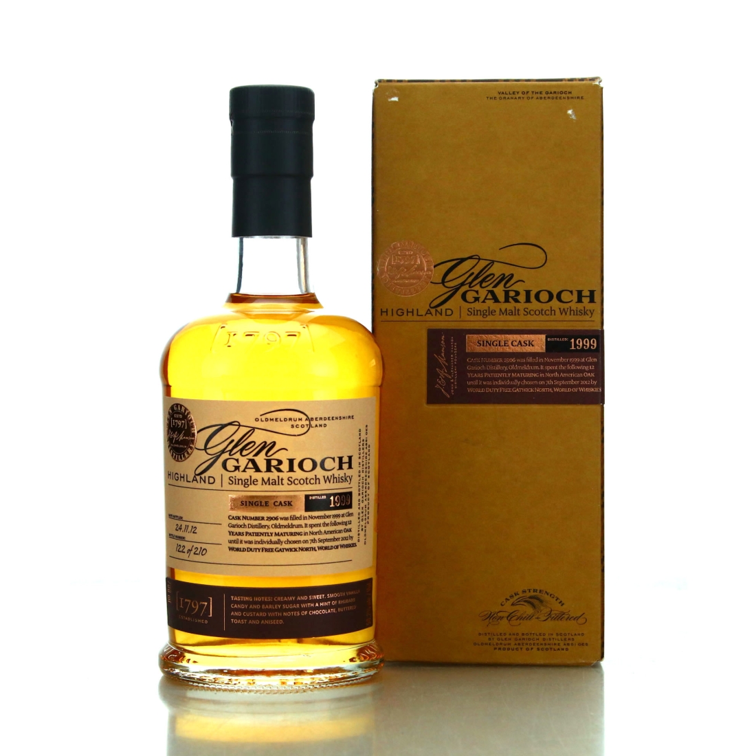 Glen Garioch 1999 Single Cask #2906 / World Duty Free Gatwick Exclusive