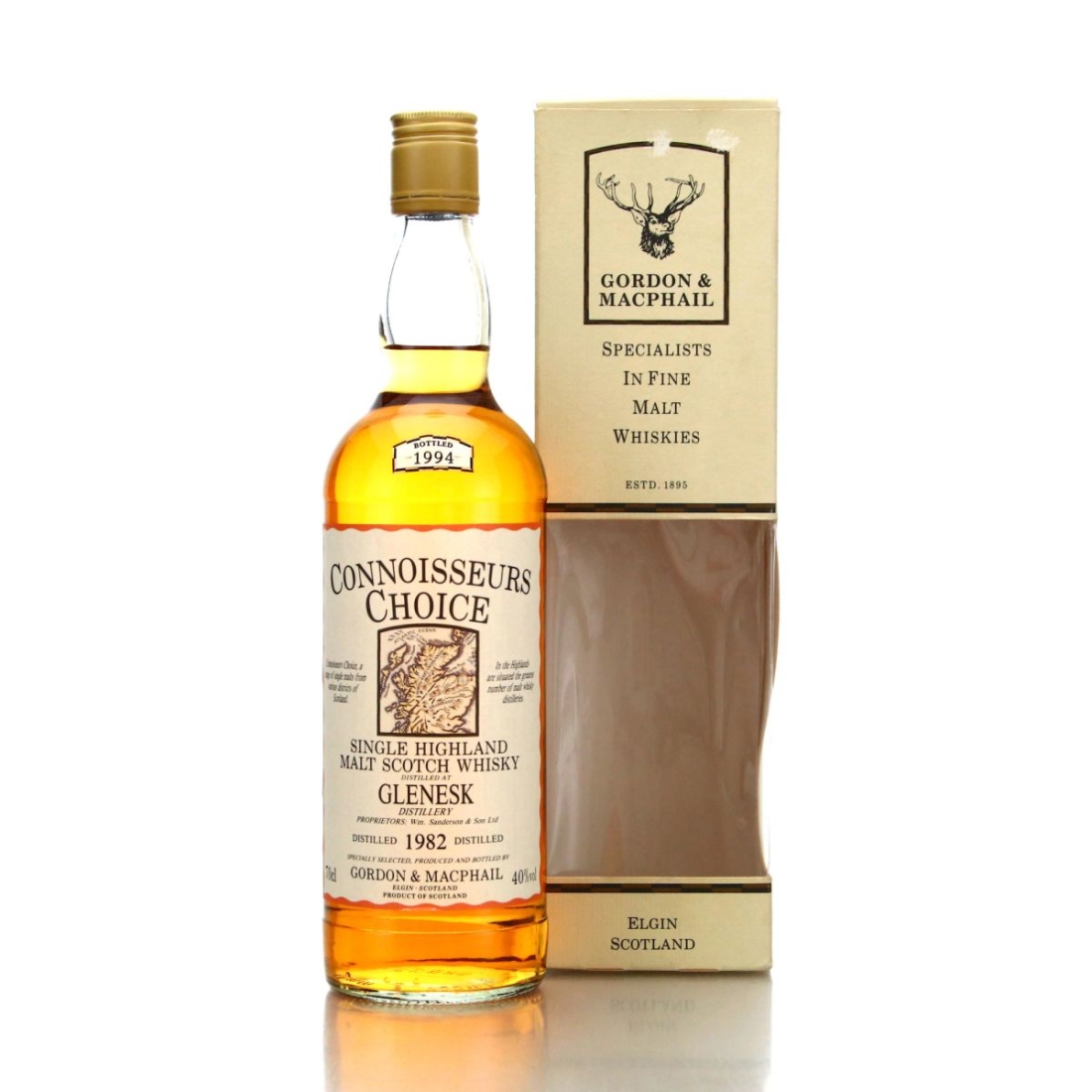 Glenesk 1982 Gordon and MacPhail bottled 1994