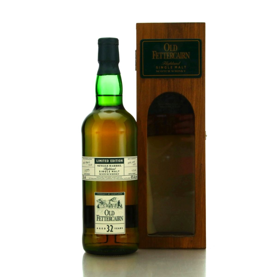 Old Fettercairn 1967 Single Cask 32 Year Old #2399 75cl / US Import