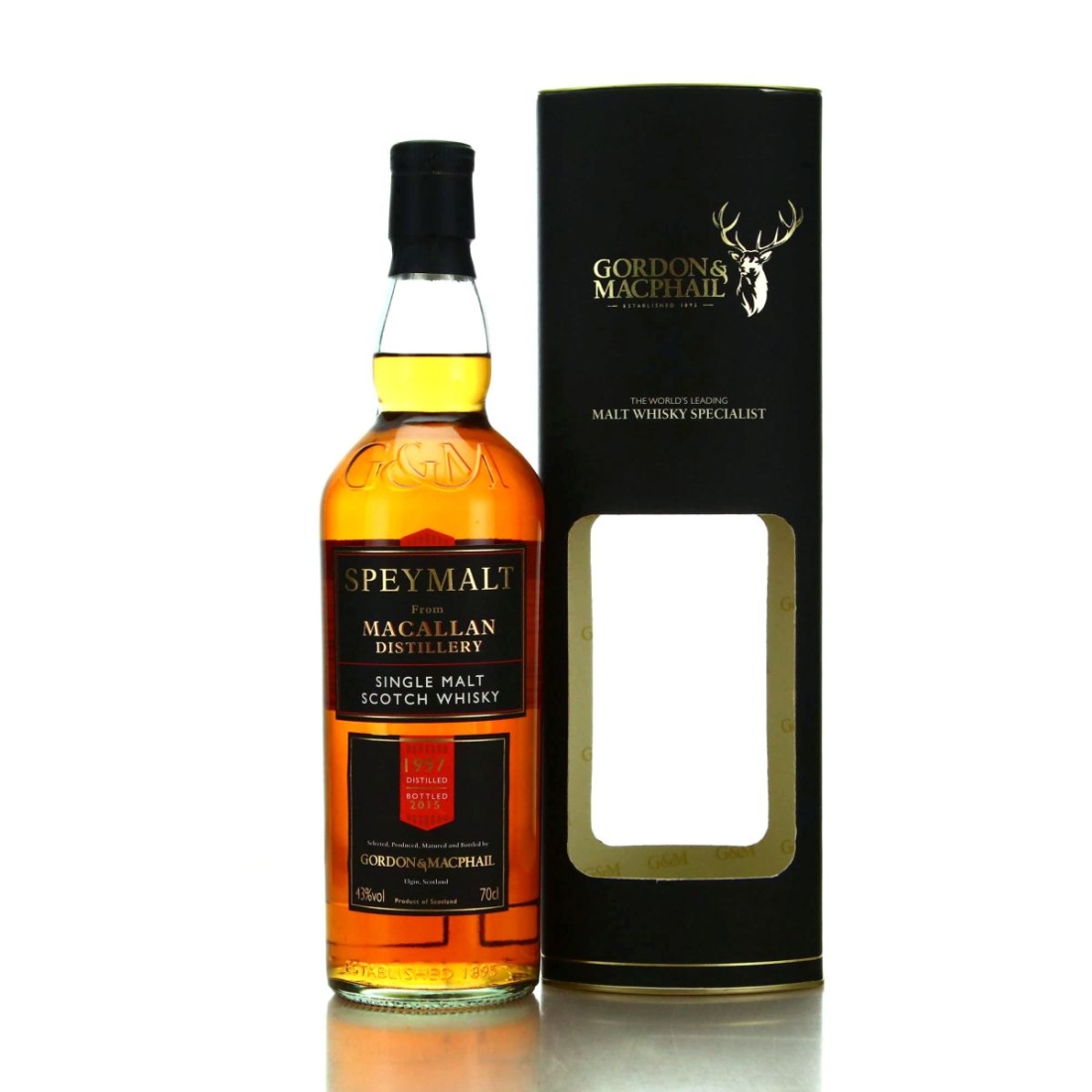 Macallan 1997 Gordon and MacPhail Speymalt bottled 2015