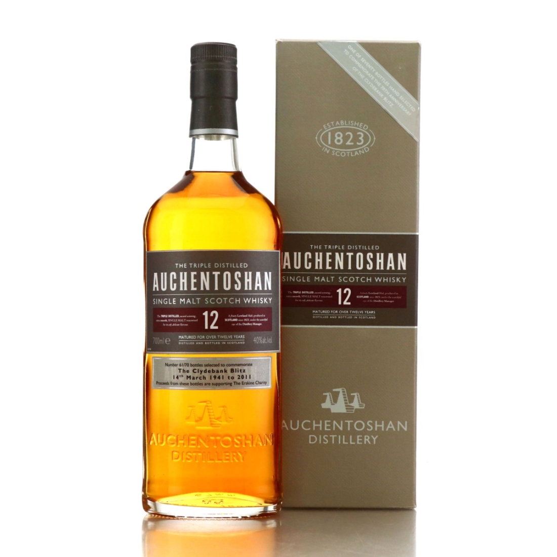 Auchentoshan 12 Year Old / Clydebank Blitz Anniversary