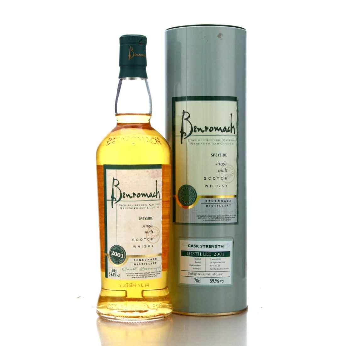 Benromach 2001 Cask Strength