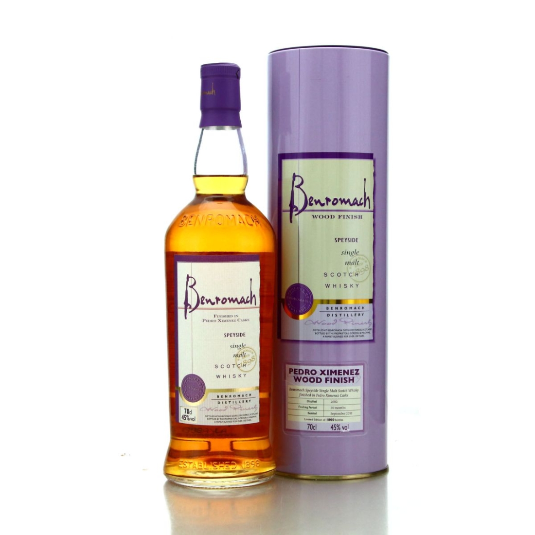 Benromach 2002 Pedro Ximenez Wood Finish