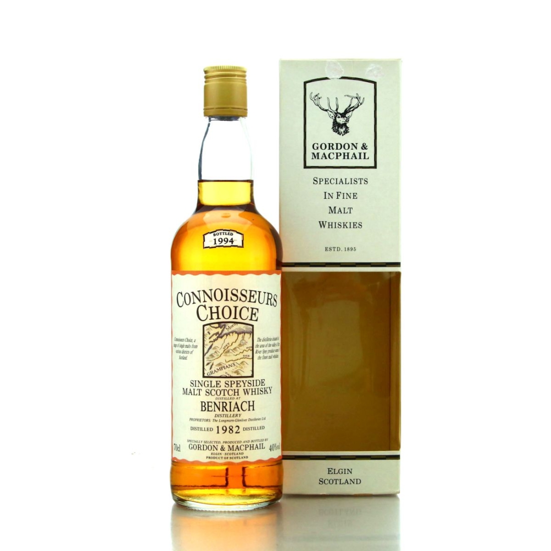 Benriach 1982 Gordon and MacPhail bottled 1991