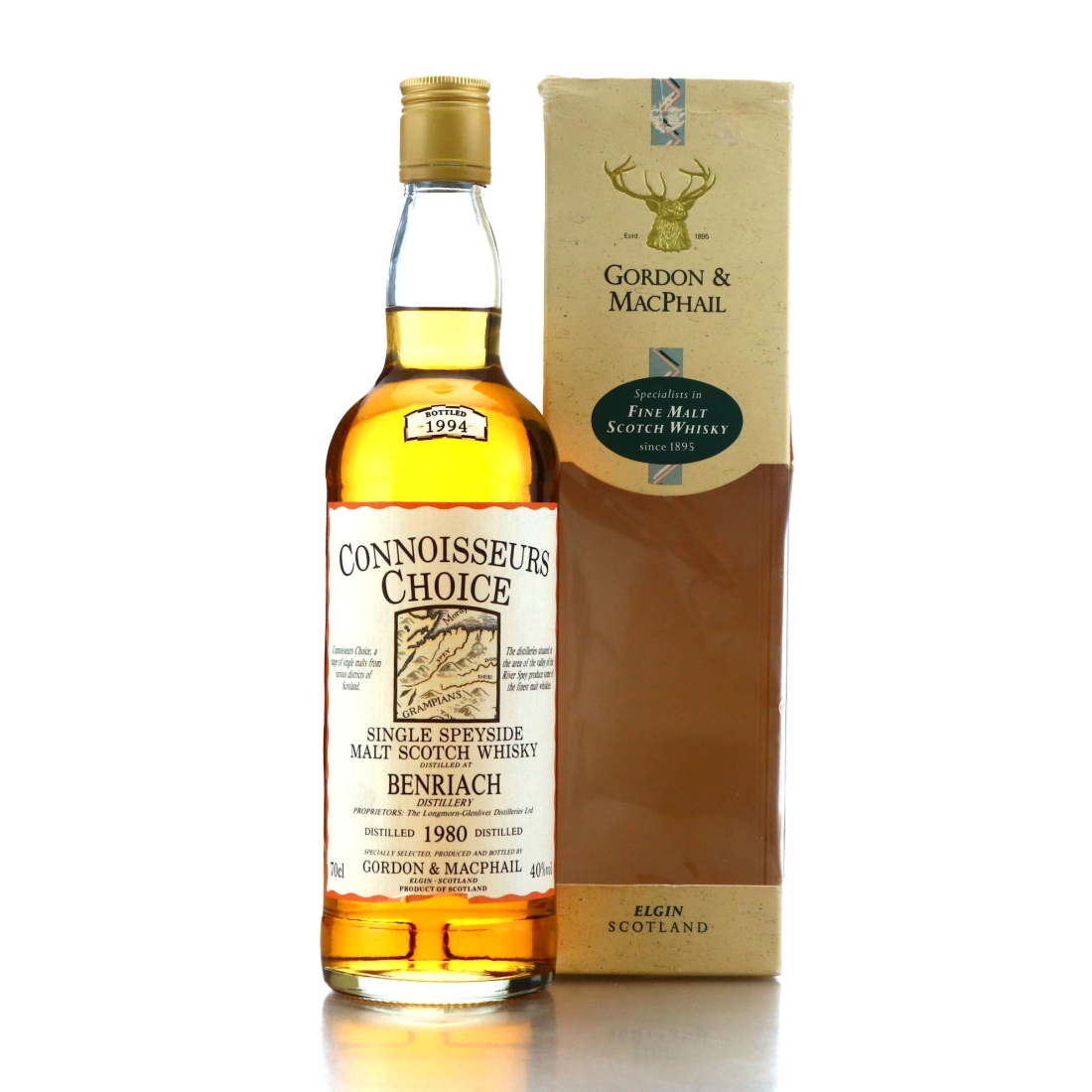 Benriach 1980 Gordon and MacPhail bottled 1994