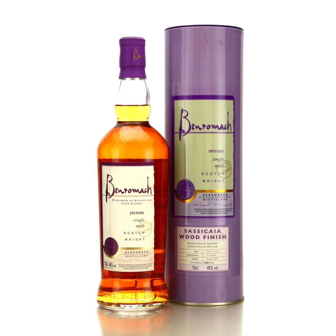 Benromach 5 Year Old Sassicala Wood Finish