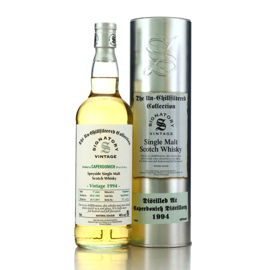 Caperdonich 1994 Signatory Vintage 17 Year Old