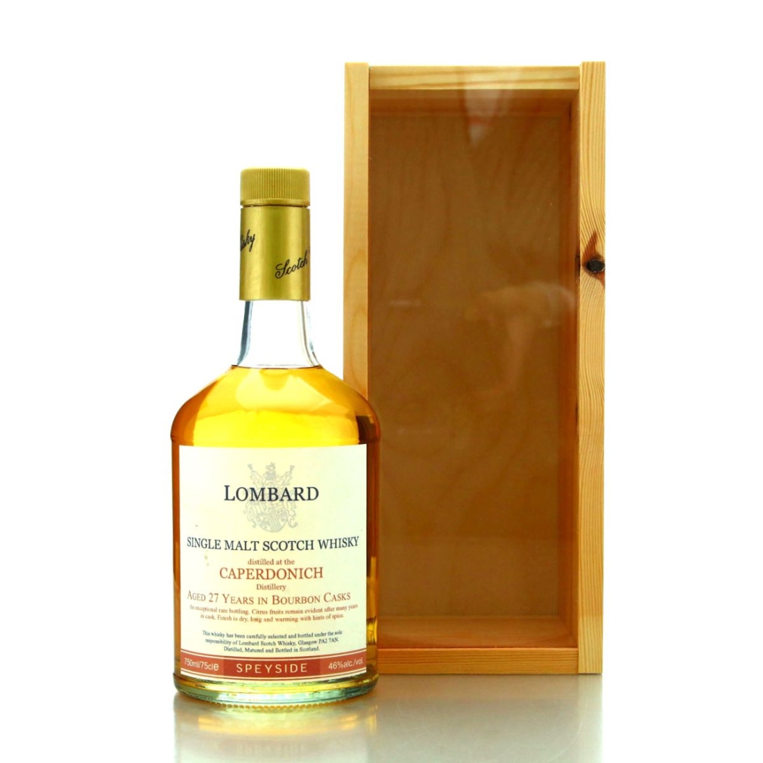 Caperdonich 27 Year Old Lombard 75cl