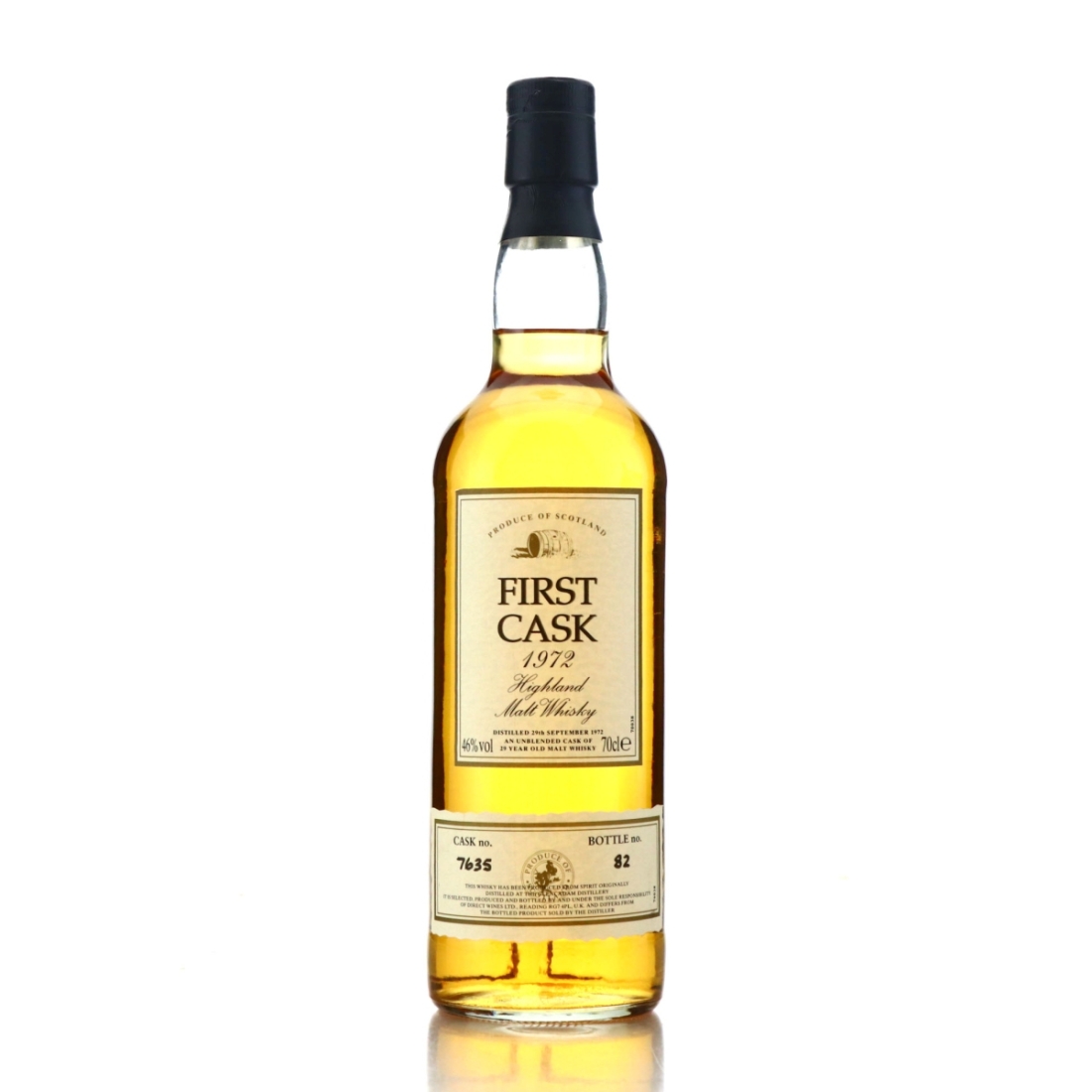 Glencadam 1972 First Cask 29 Year Old #7635