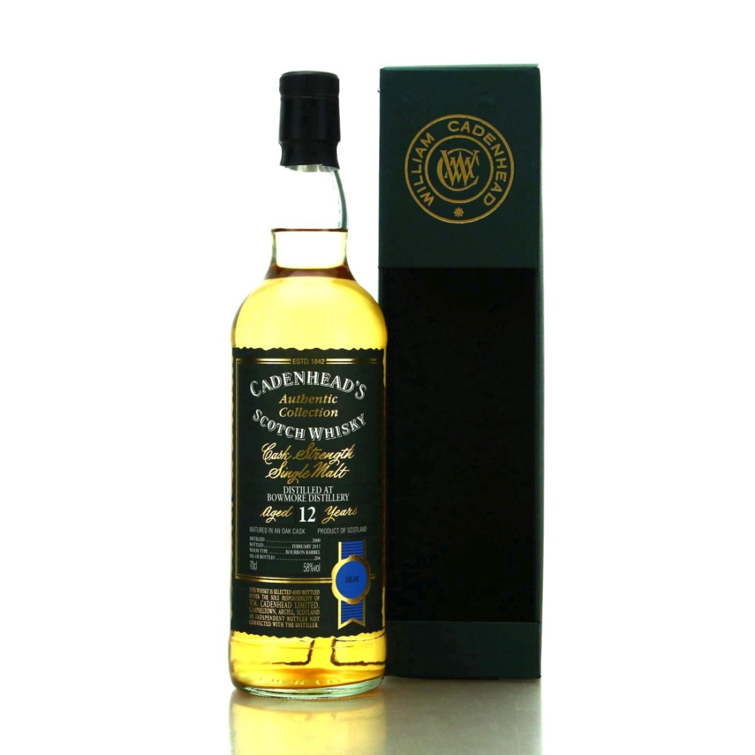 Bowmore 2000 Cadenhead's 12 Year Old