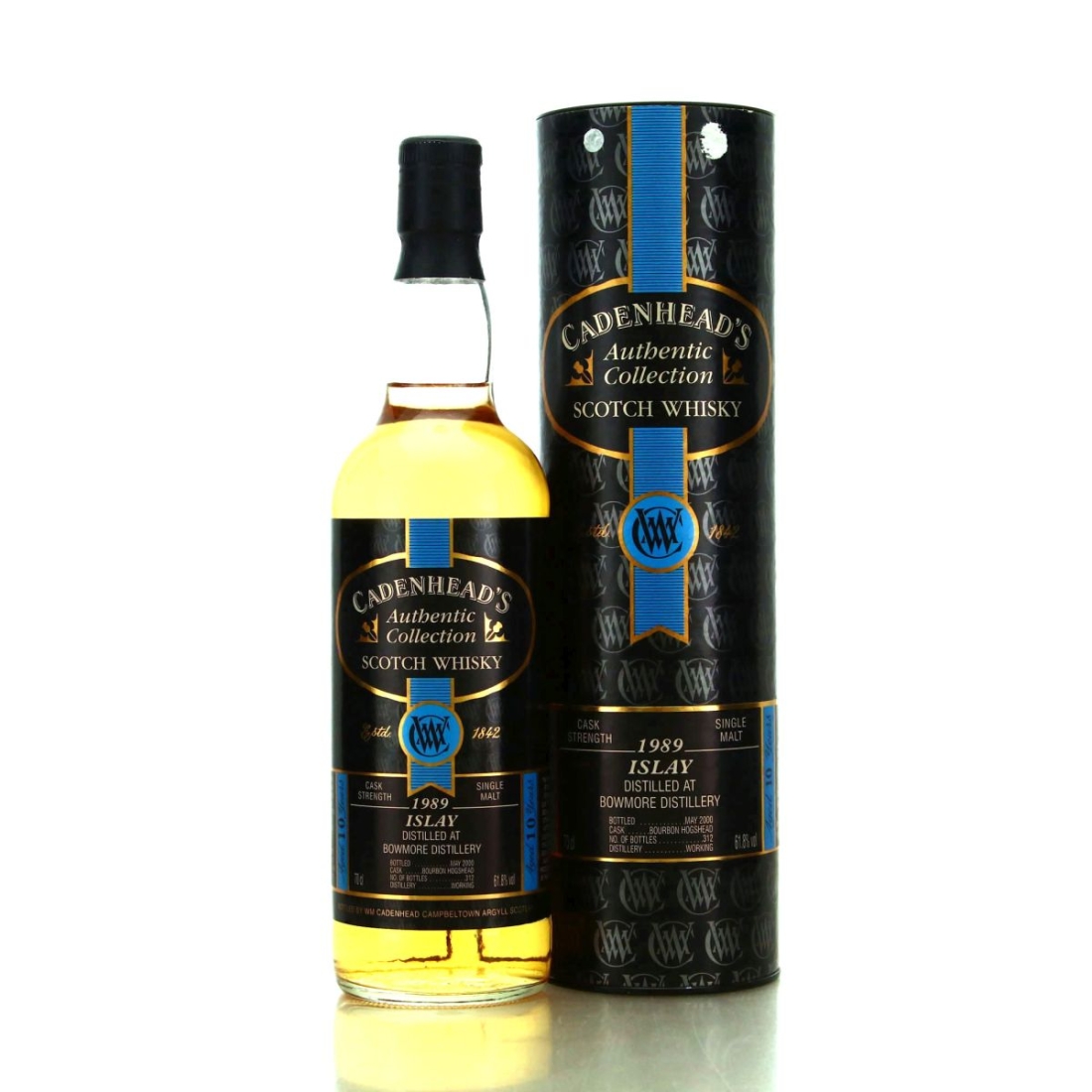 Bowmore 1989 Cadenhead's 10 Year Old