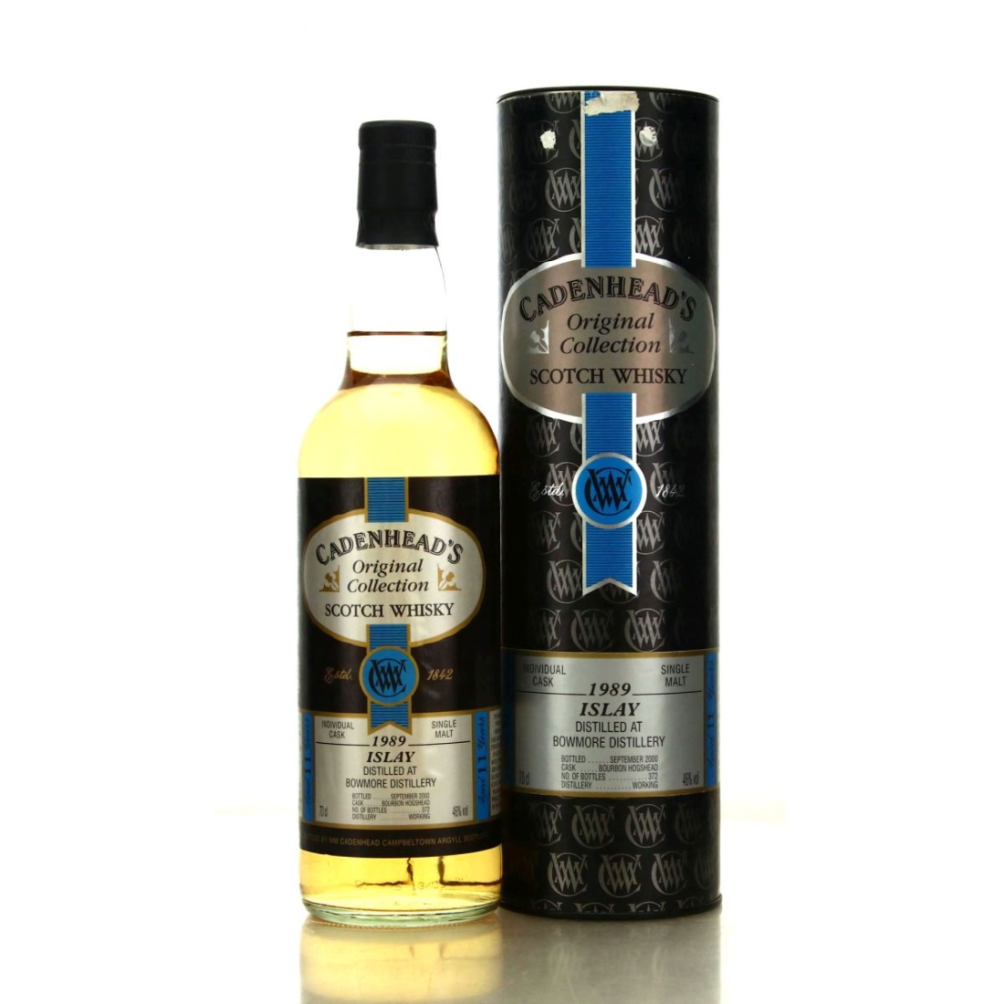 Bowmore 1989 Cadenhead's 11 Year Old