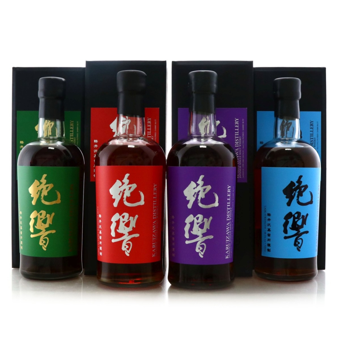 Karuizawa 1999-2000 Cask Strength Sherry Butt 4 x 70cl / Batch 1-4
