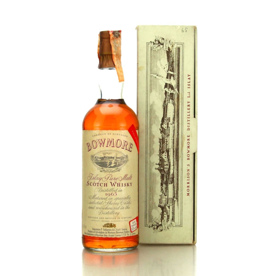 Bowmore 1965 Sherry Casks Full Strength / Soffiantino Import