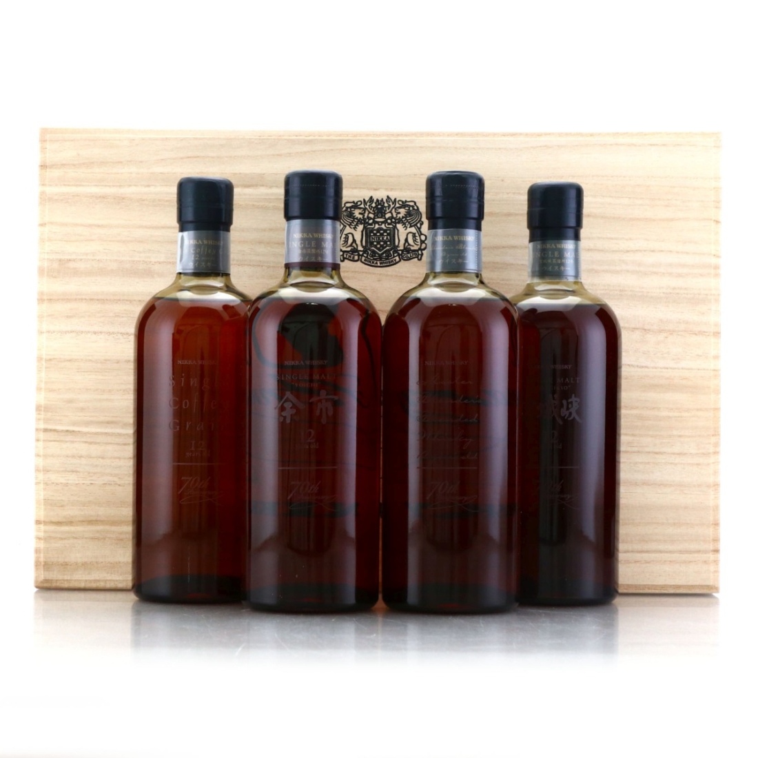 Nikka 70th Anniversary Selection 4 x 70cl