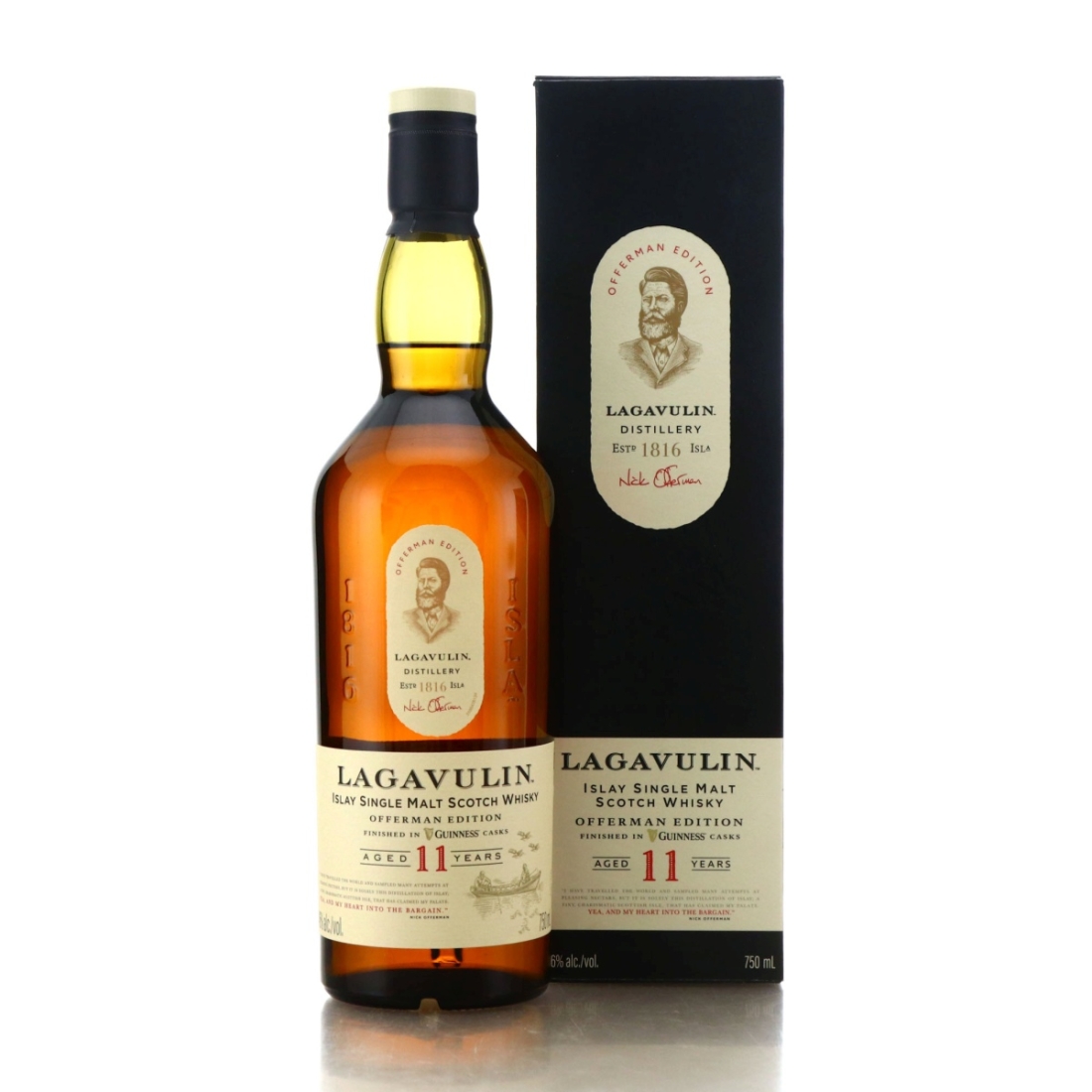 Lagavulin Offerman Edition 11 Year Old Guinness Cask Finish 75cl / US Import