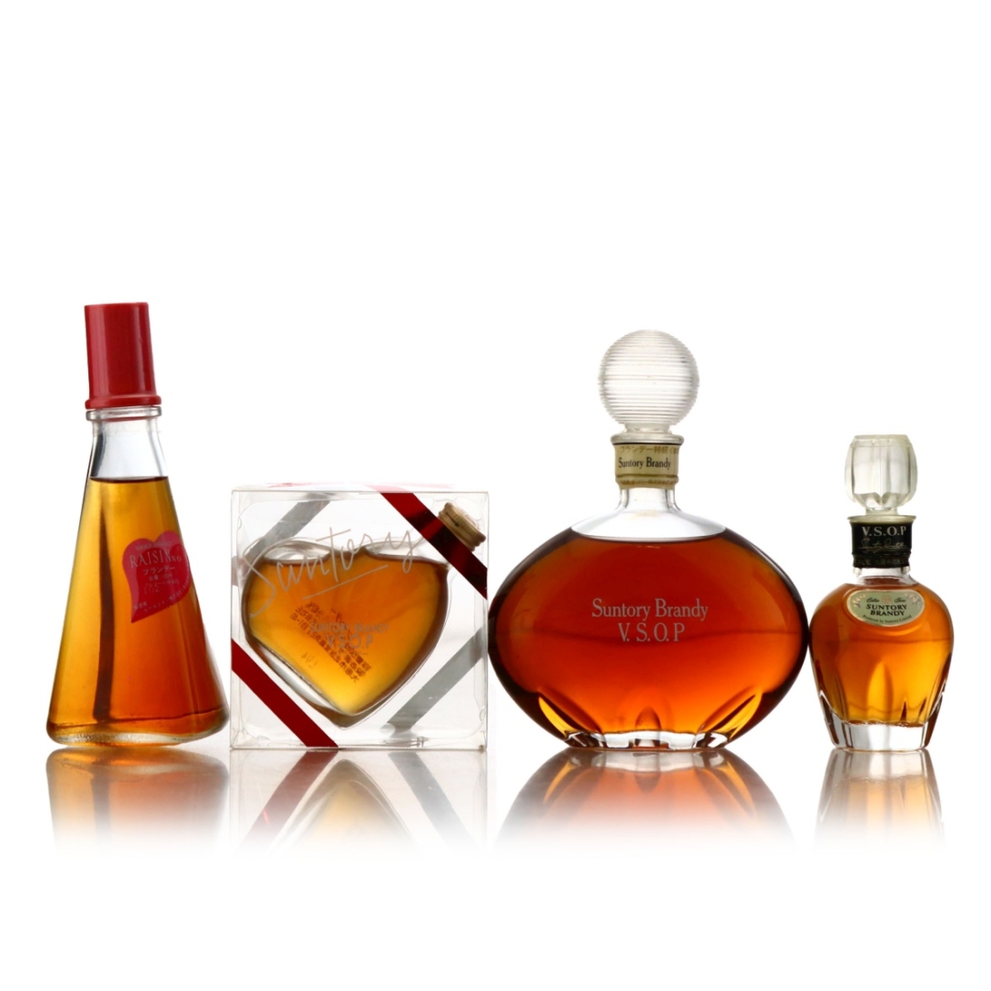 Japanese Brandy Miniature x 4