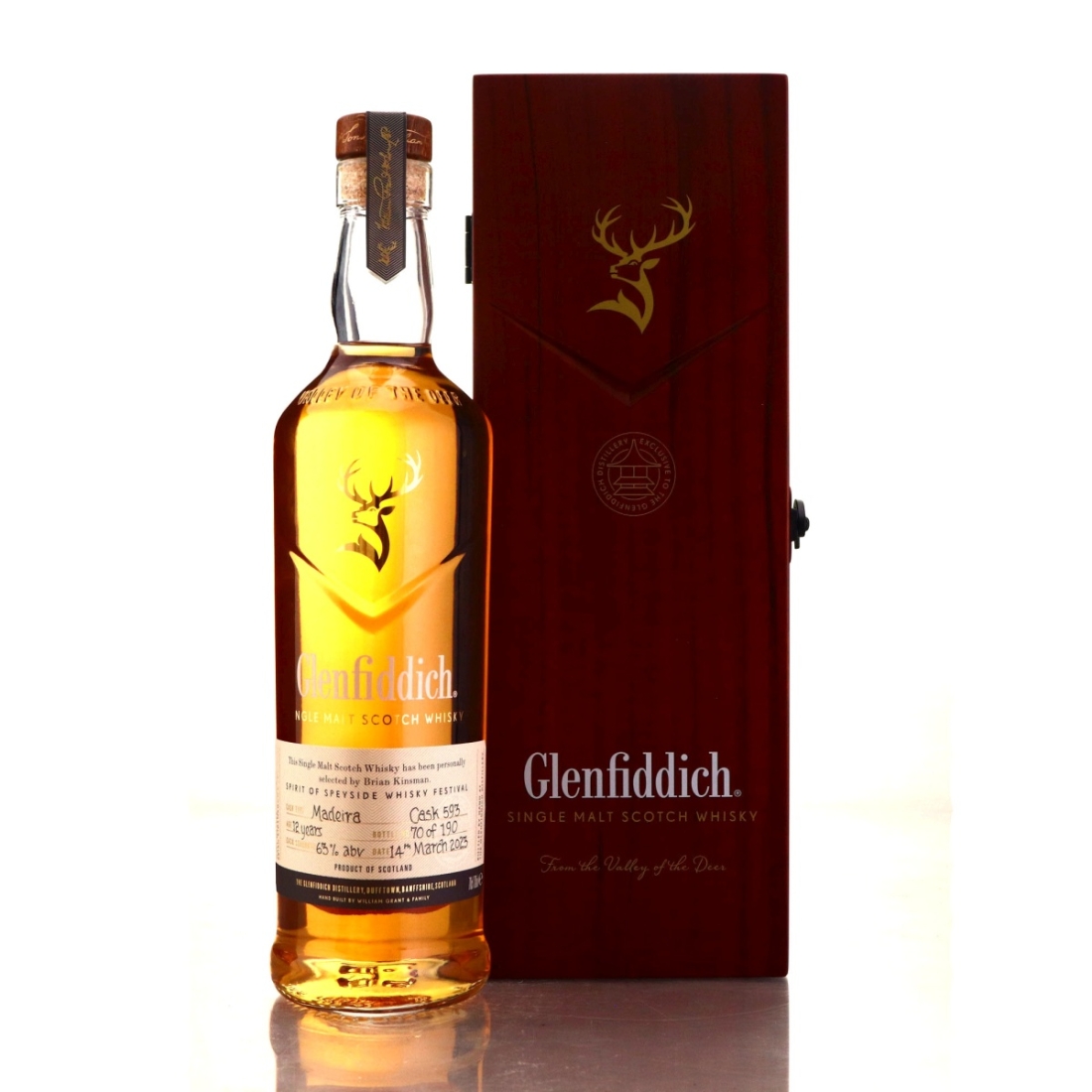 Glenfiddich 12 Year Old Madeira Cask #593 / Spirit of Speyside 2023