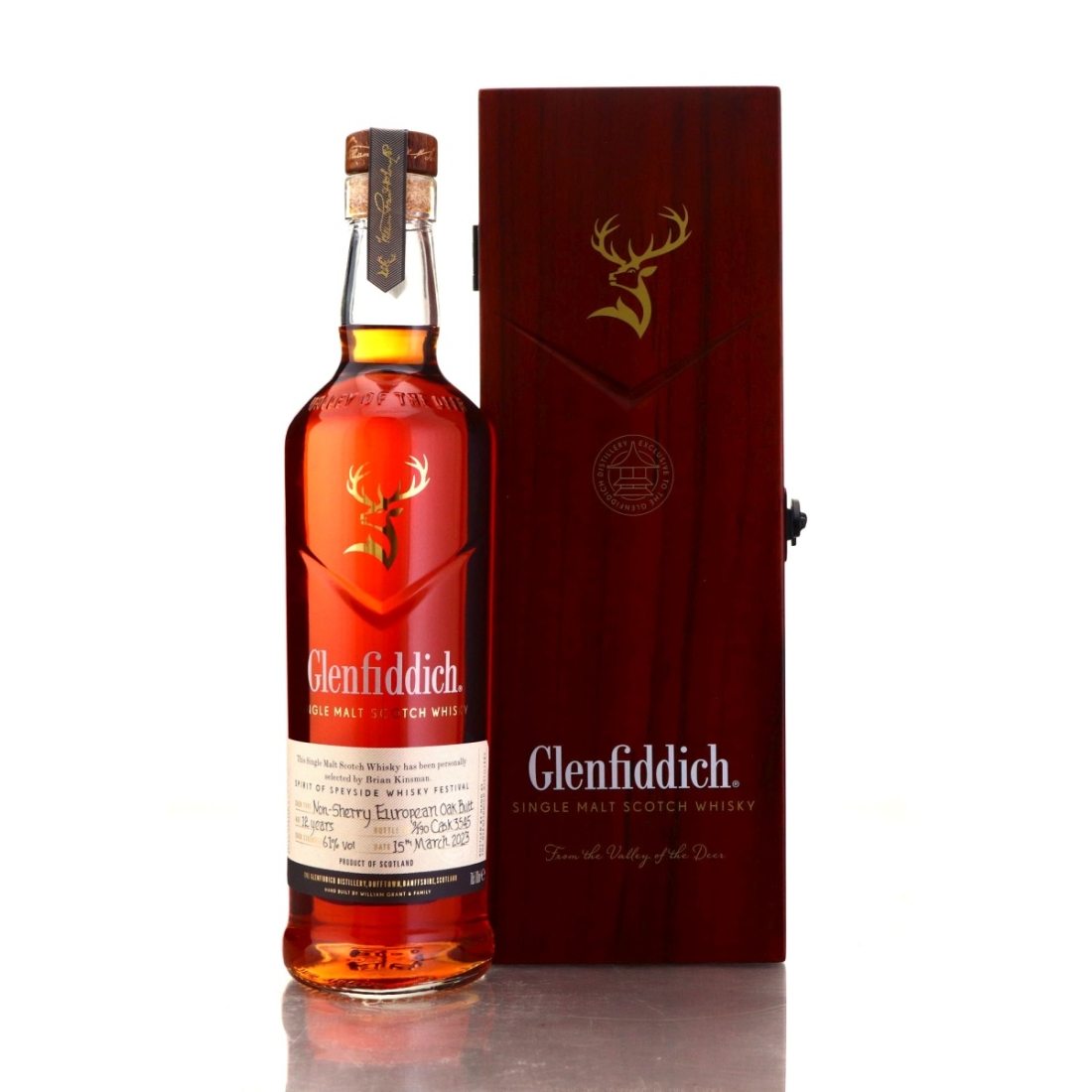 Glenfiddich 12 Year Old European Oak Cask #3545 / Spirit of Speyside 2023