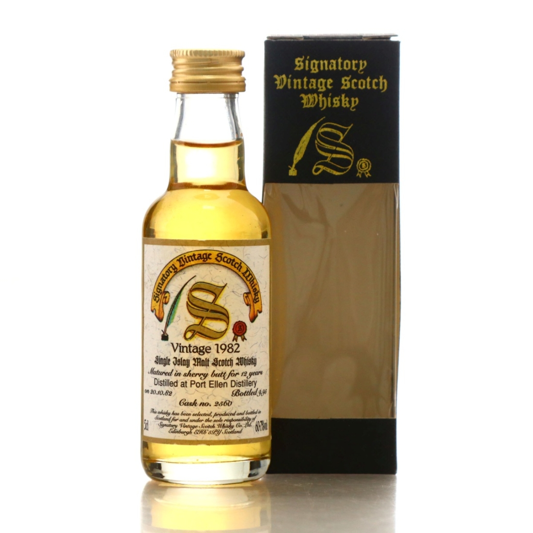 Port Ellen 1982 Signatory Vintage 12 Year Old Miniature 5cl