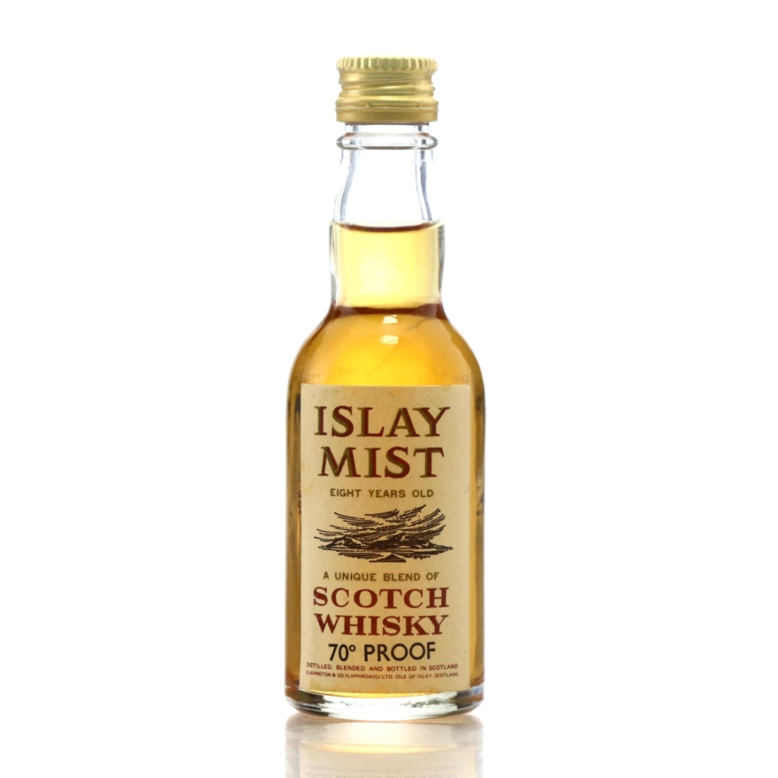 Islay Mist 8 Year Old Miniature 1970s / Laphroaig