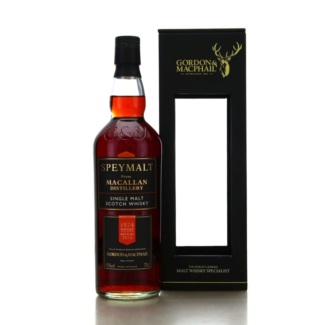 Macallan 1974 Gordon and MacPhail Speymalt bottled 2016