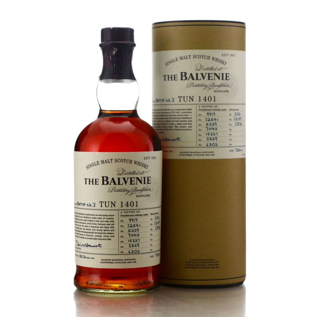 Balvenie Tun 1401 Batch #3 75cl / US